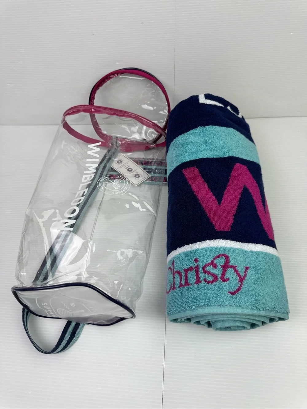 NWT Official Wimbledon The Championship 2019 Ladies Towel  Full Sz Christy